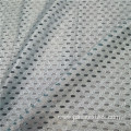 light blue color Nylon cotton lace foil fabric